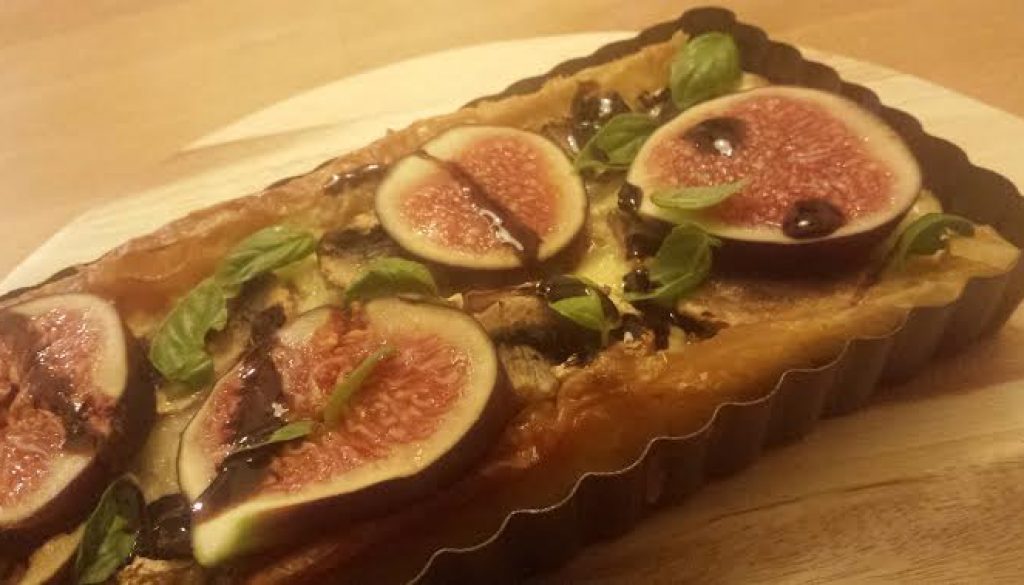 Recipe: Quiche with Gorgonzola and Figs