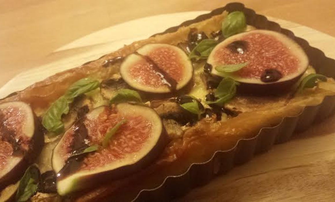Recipe: Quiche with Gorgonzola and Figs